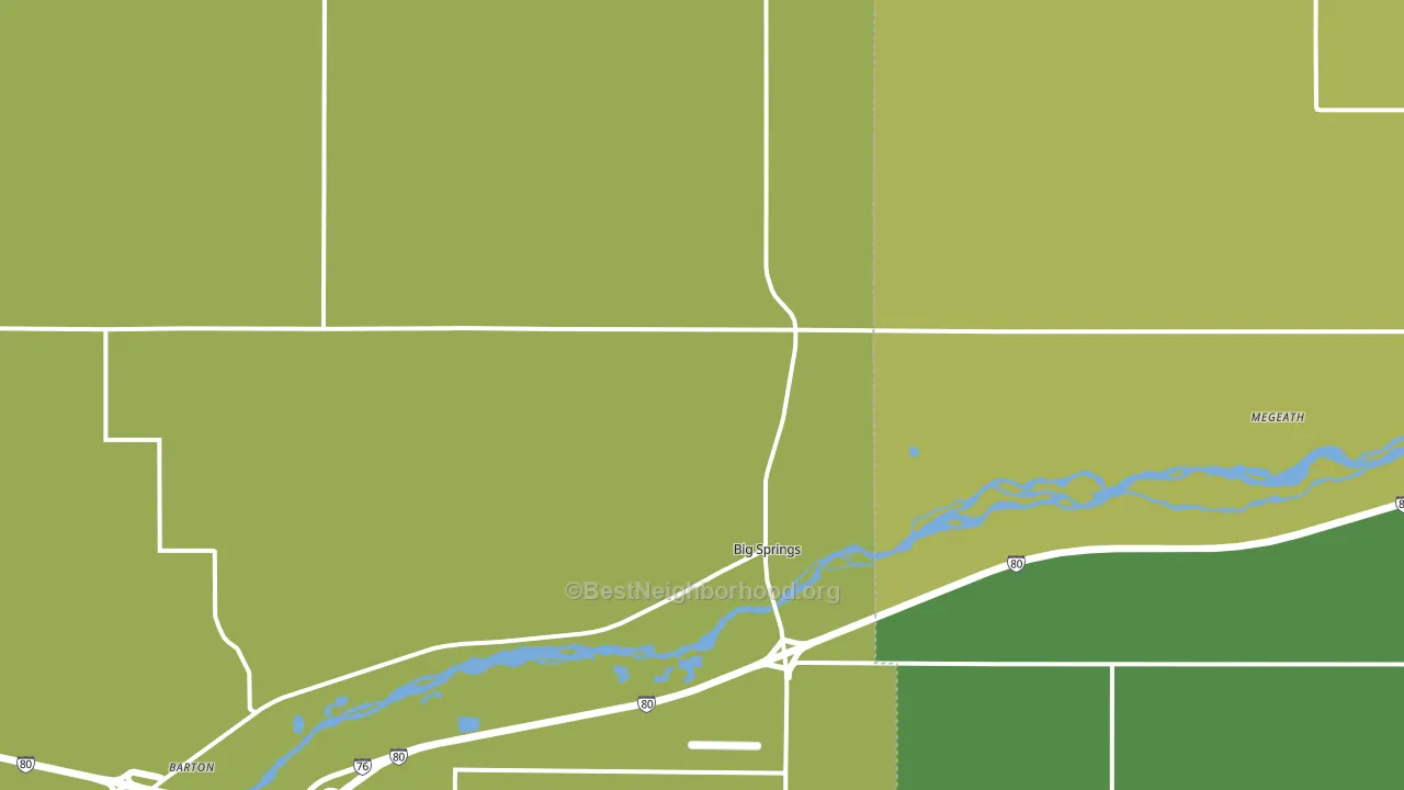 69122, NE block-group voter-turnout map