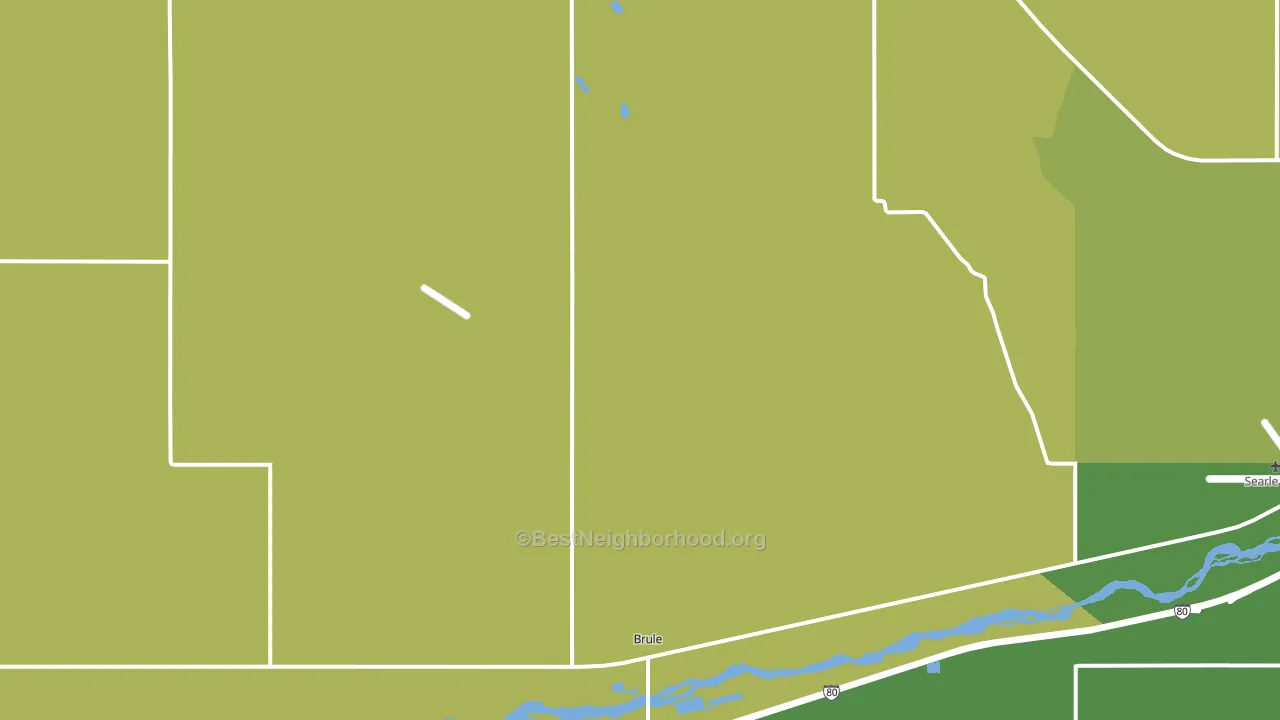 69127, NE block-group voter-turnout map