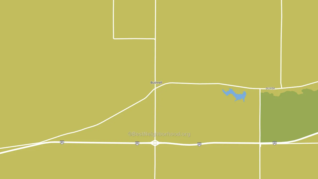 69128, NE block-group voter-turnout map