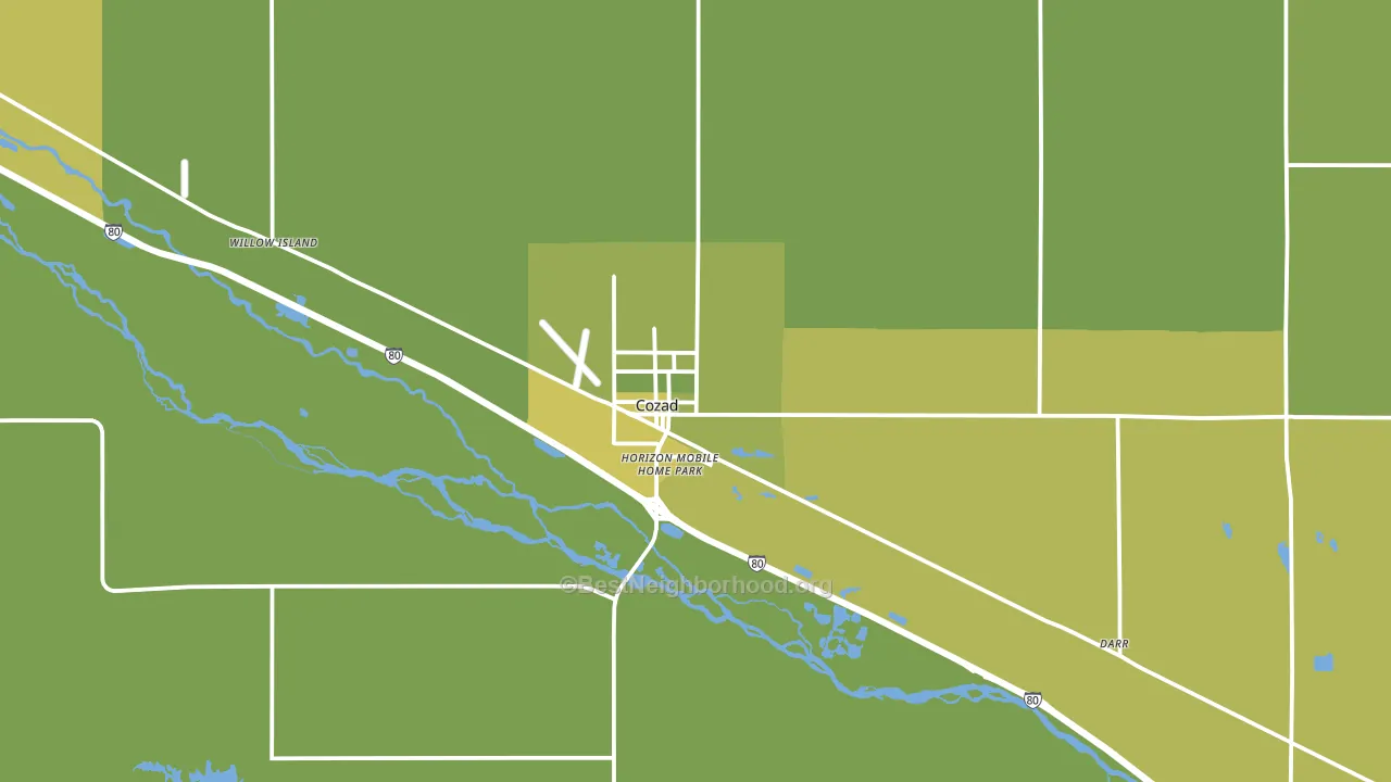69130, NE block-group voter-turnout map