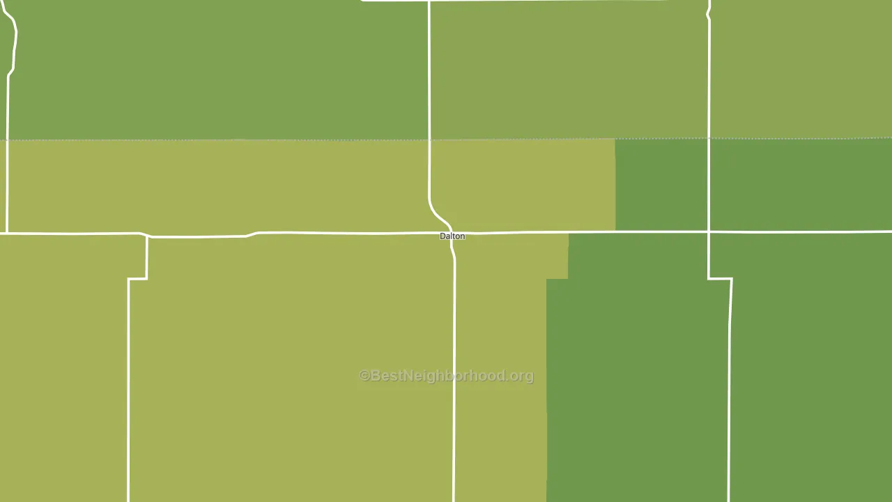 69131, NE block-group voter-turnout map