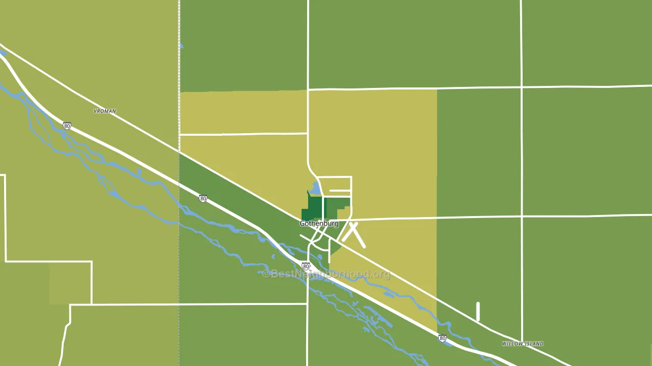 69138, NE block-group voter-turnout map