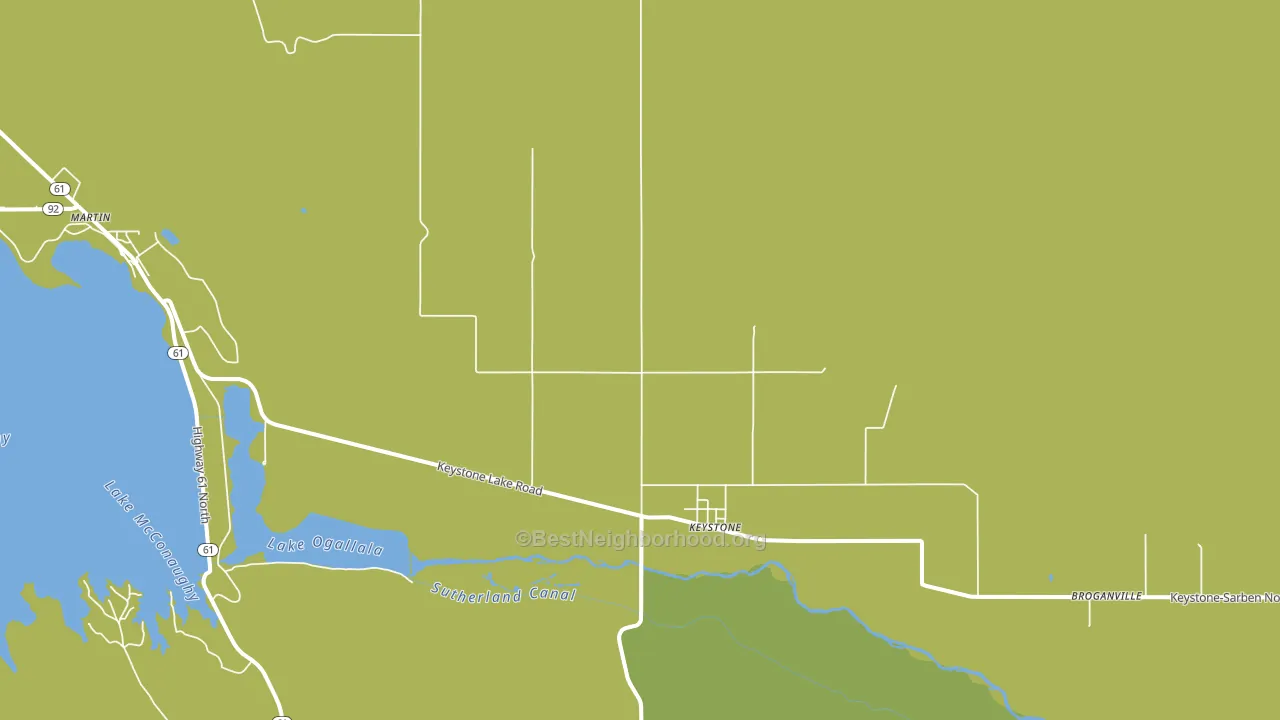 69144, NE block-group voter-turnout map