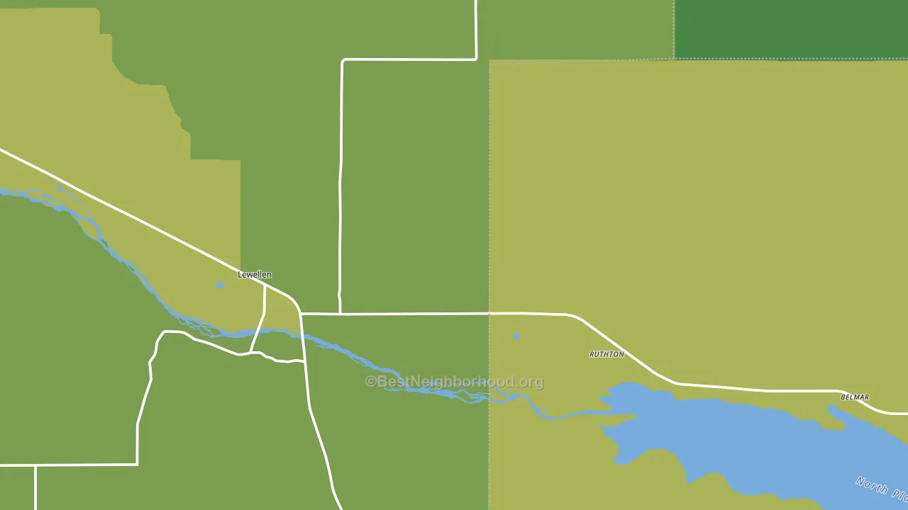 69147, NE block-group voter-turnout map