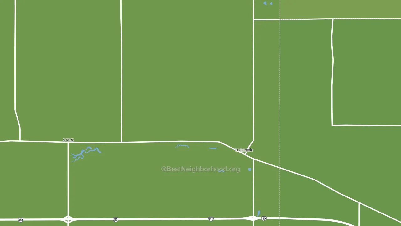 69149, NE block-group voter-turnout map