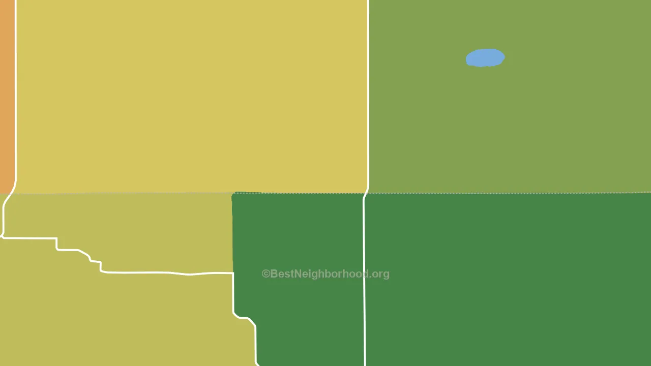 69212, NE block-group voter-turnout map