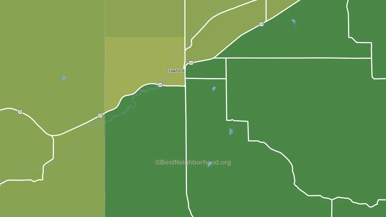 69339, NE block-group voter-turnout map
