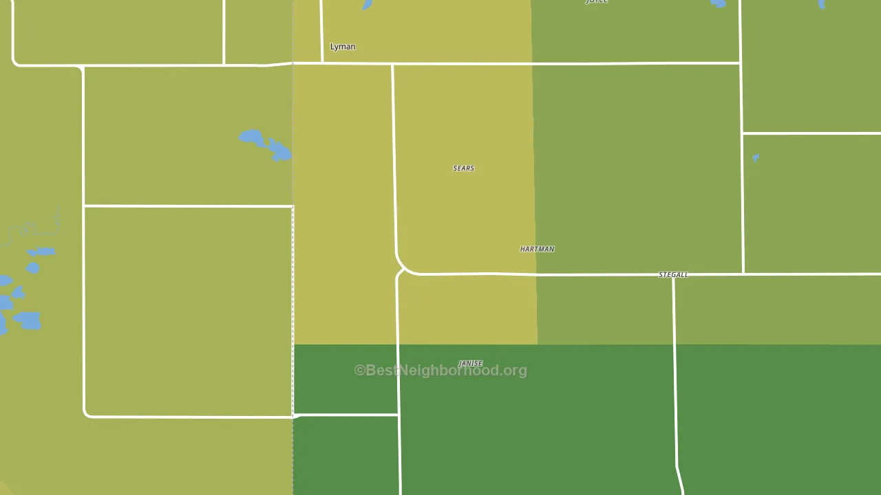 69352, NE block-group voter-turnout map