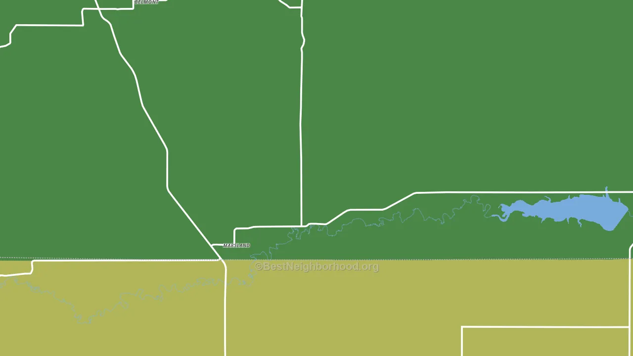 69354, NE block-group voter-turnout map