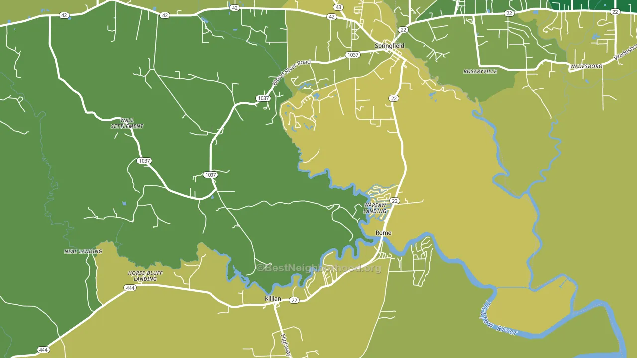 70462, LA block-group voter-turnout map