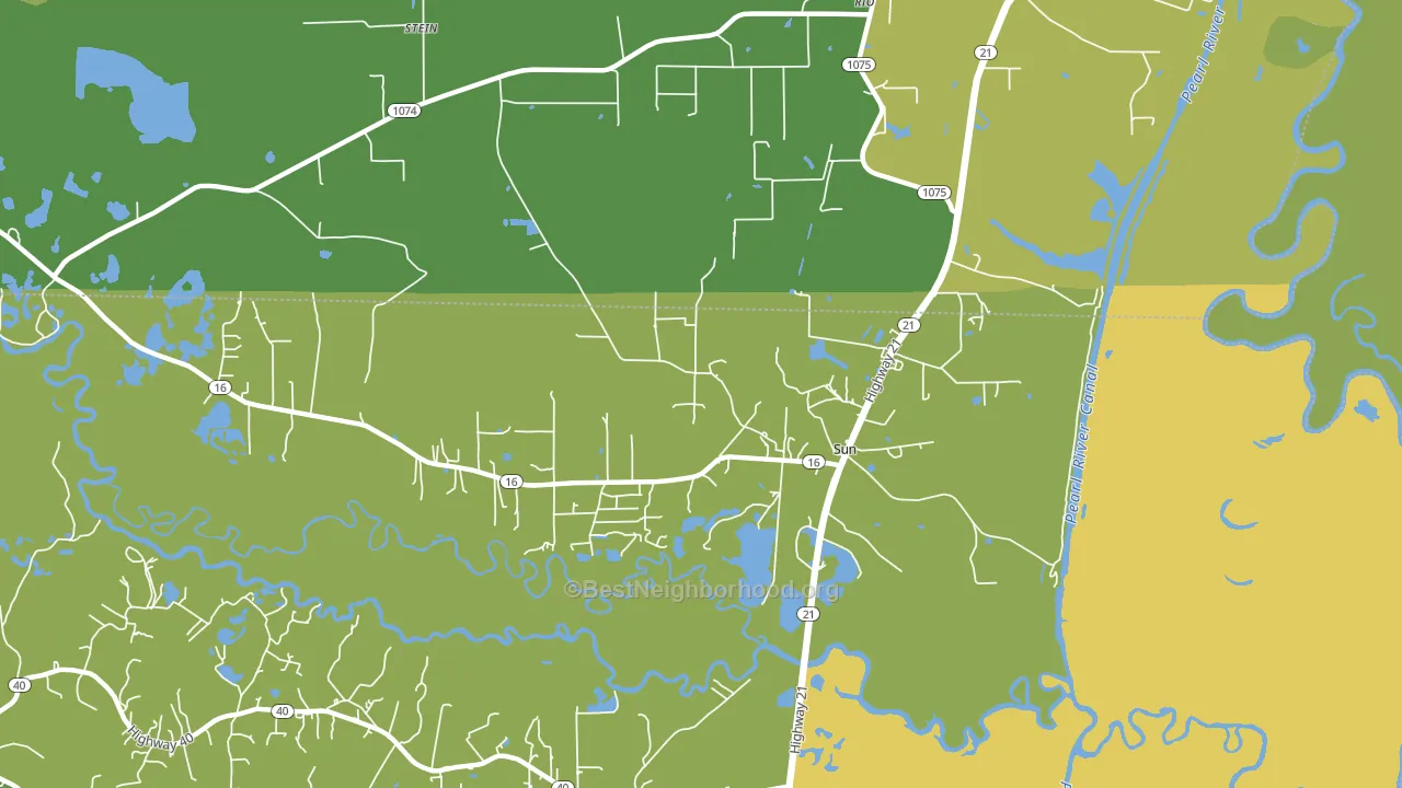 70463, LA block-group voter-turnout map