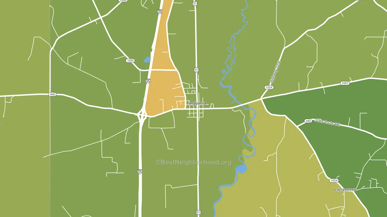 70465, LA block-group voter-turnout map