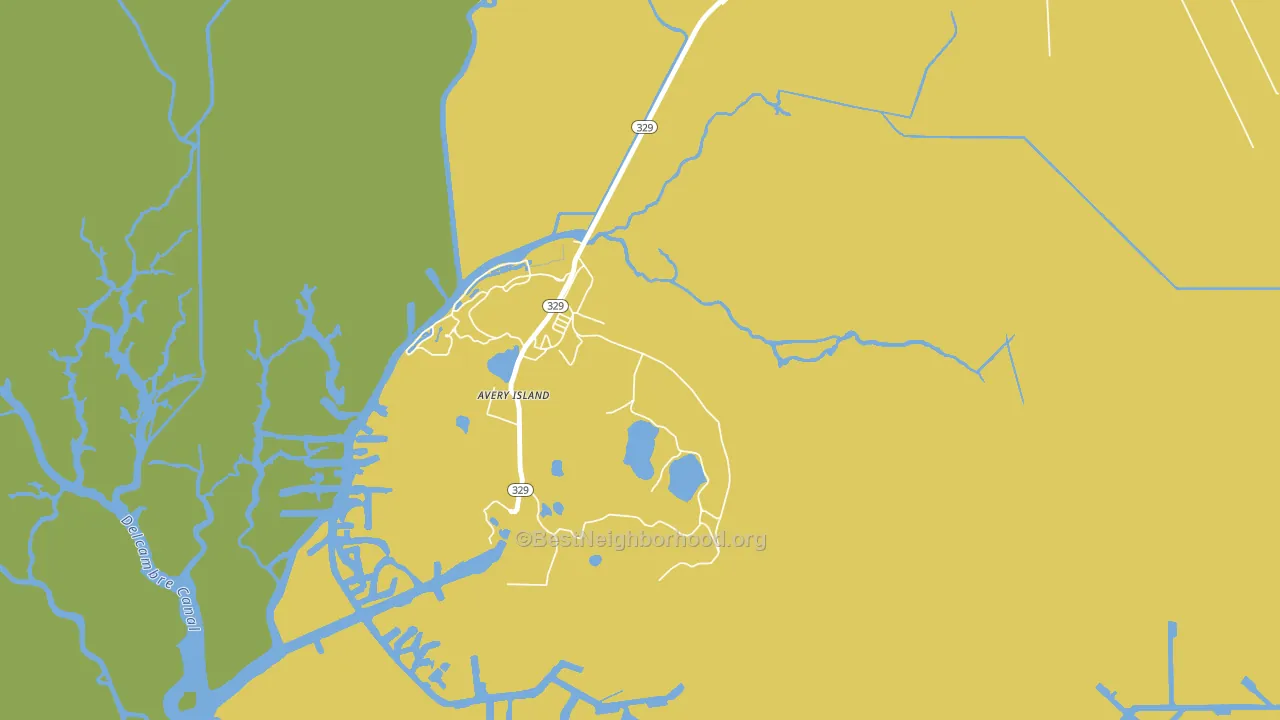 70513, LA block-group voter-turnout map