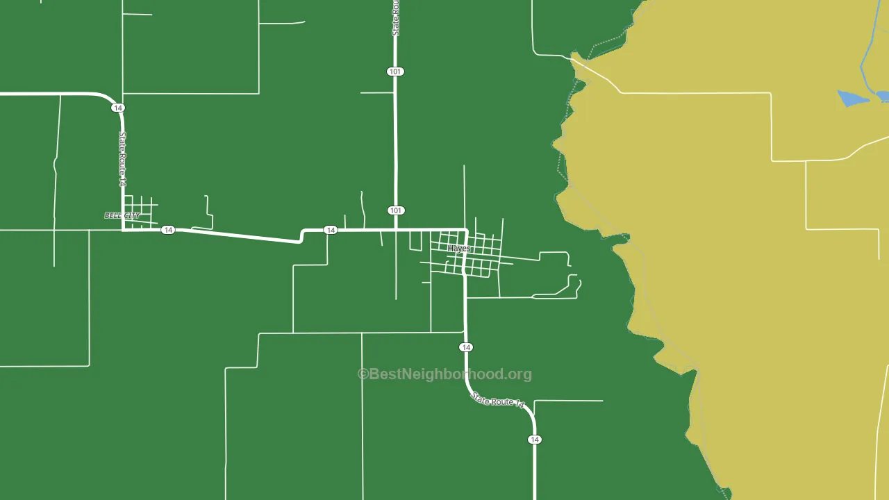 70646, LA block-group voter-turnout map