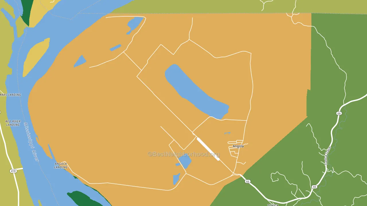 70712, LA block-group voter-turnout map