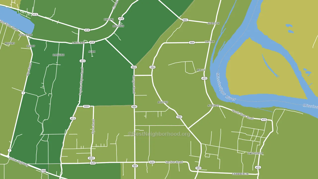 70729, LA block-group voter-turnout map