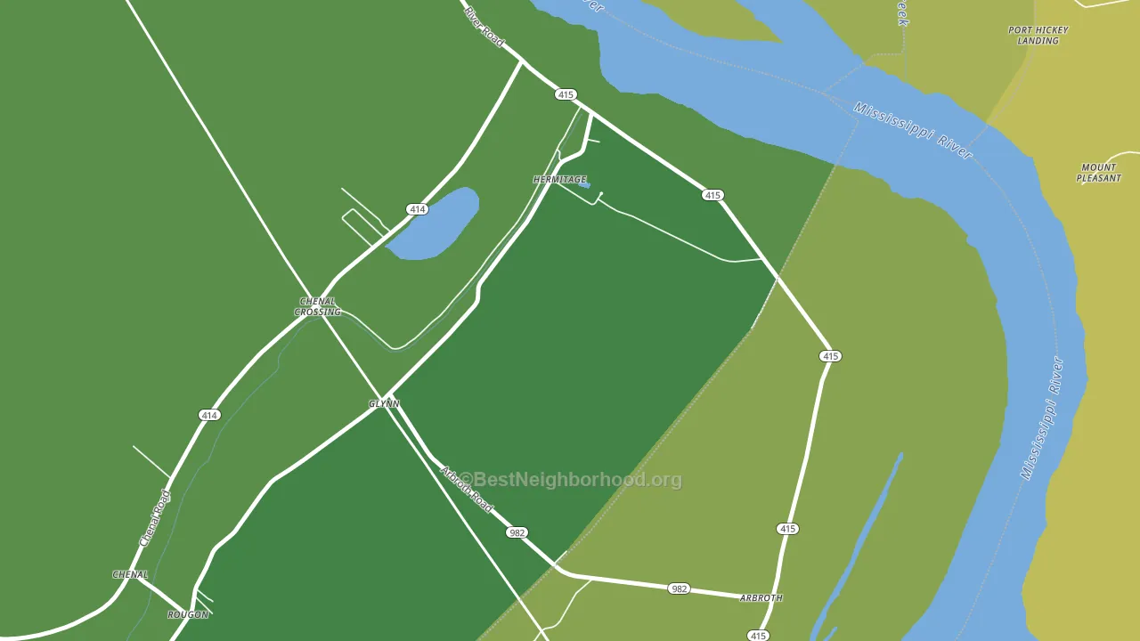 70736, LA block-group voter-turnout map