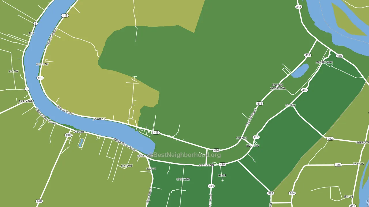 70749, LA block-group voter-turnout map