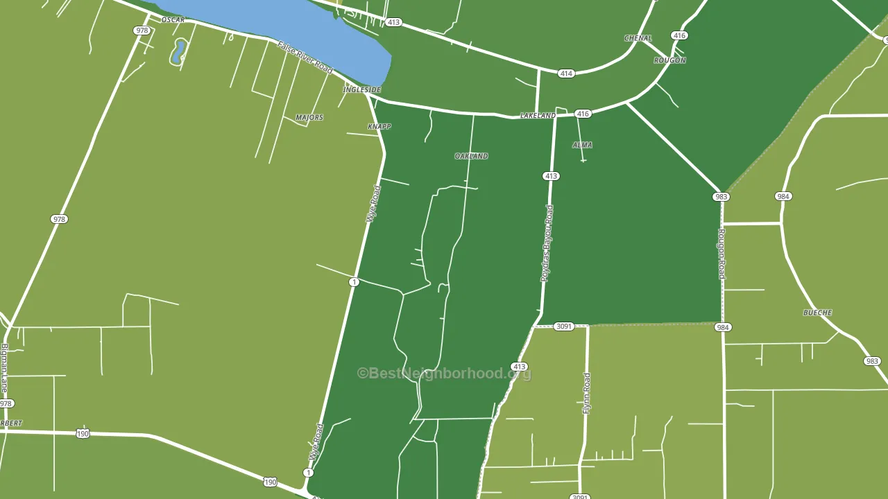 70752, LA block-group voter-turnout map