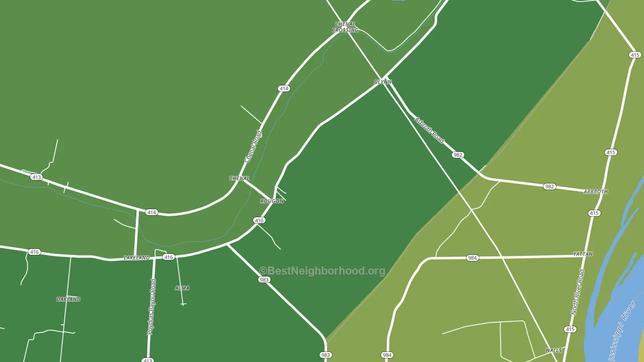 70773, LA block-group voter-turnout map