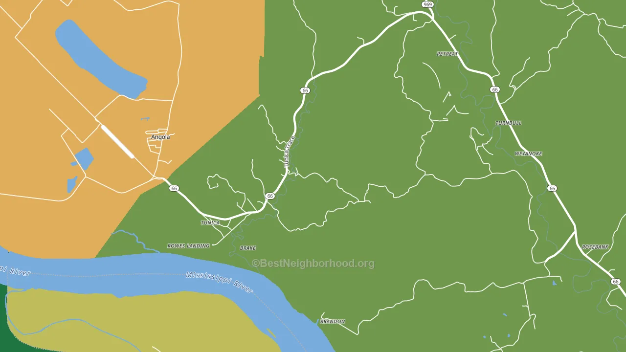 70782, LA block-group voter-turnout map