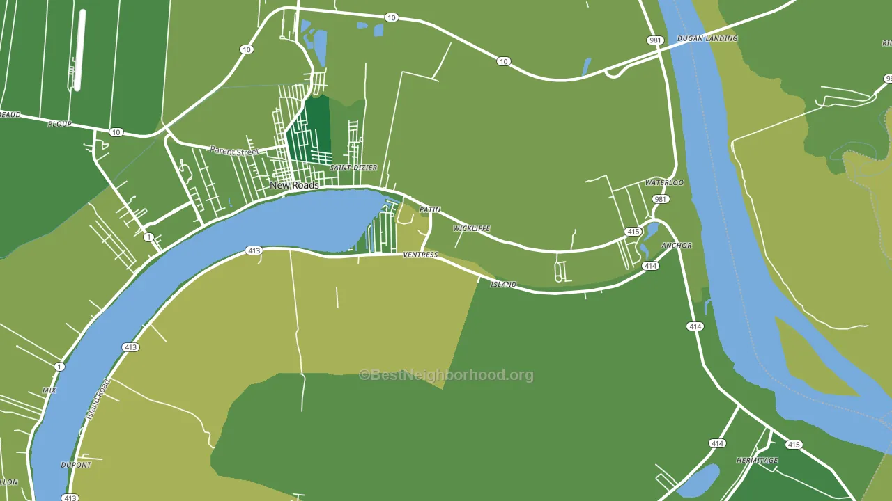 70783, LA block-group voter-turnout map