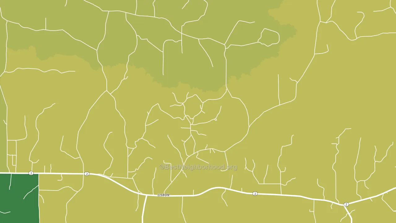 71048, LA block-group voter-turnout map