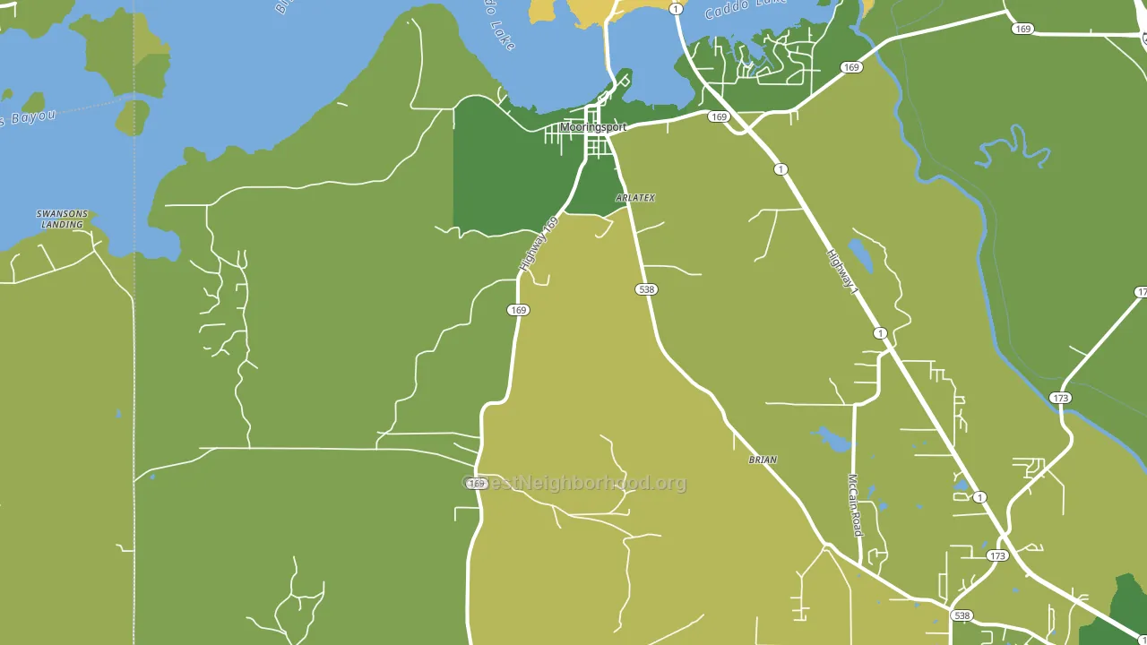 71060, LA block-group voter-turnout map