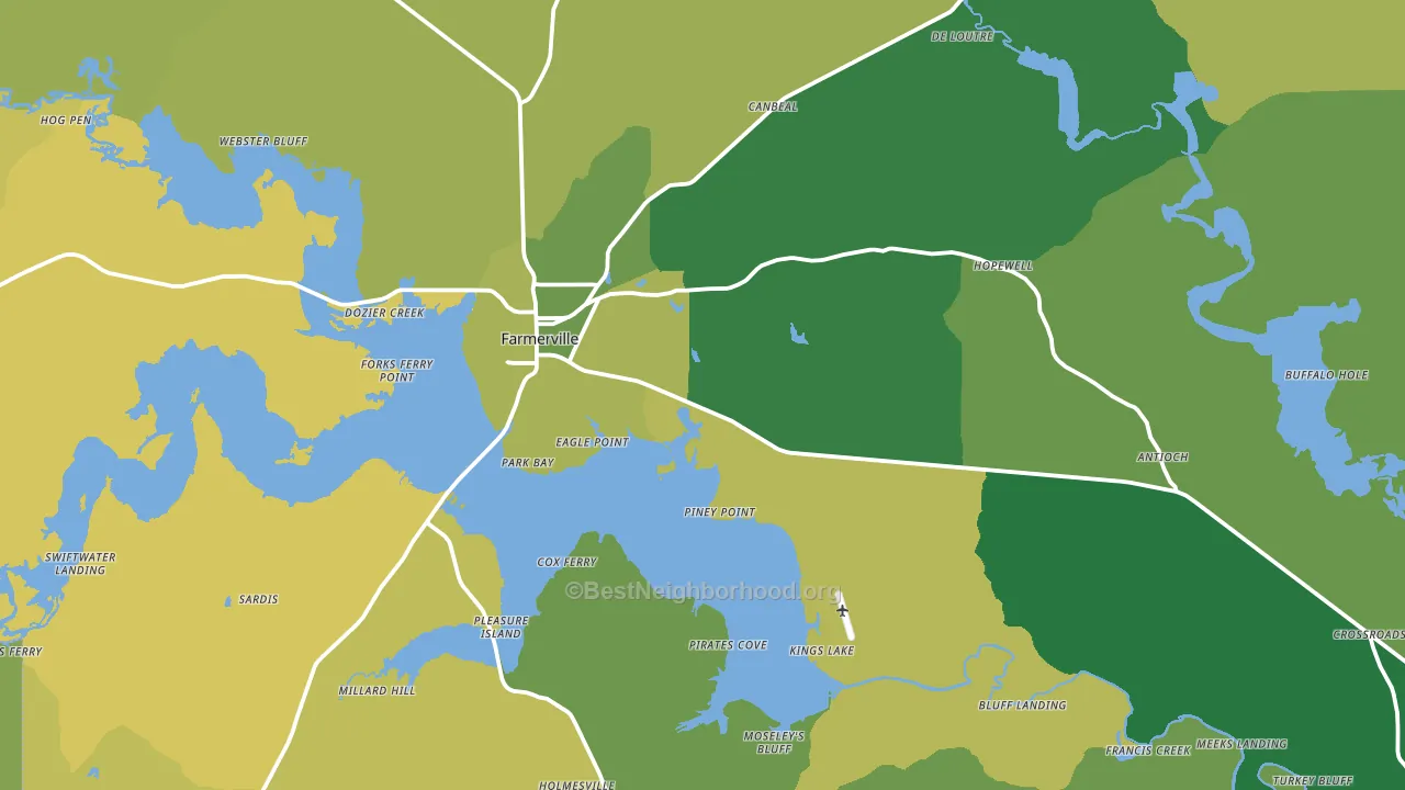 71241, LA block-group voter-turnout map