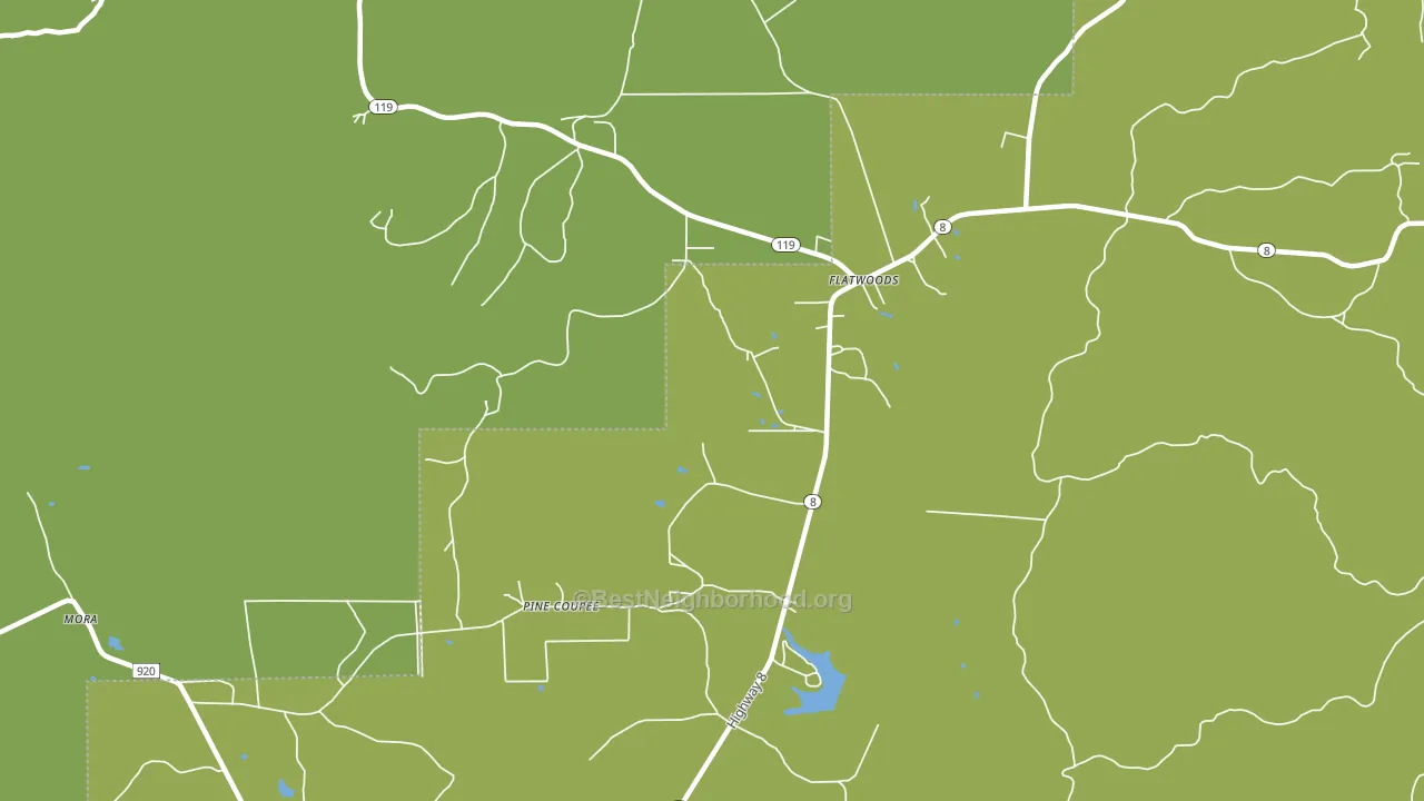 71427, LA block-group voter-turnout map
