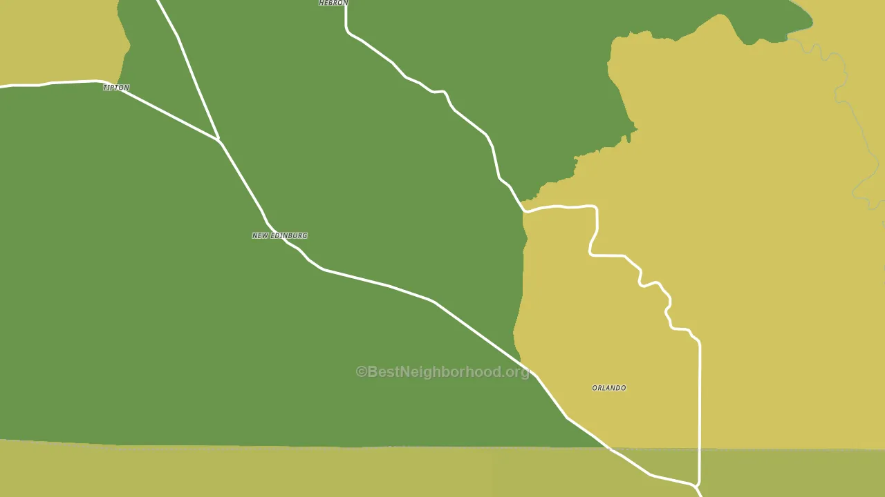 71660, AR block-group voter-turnout map