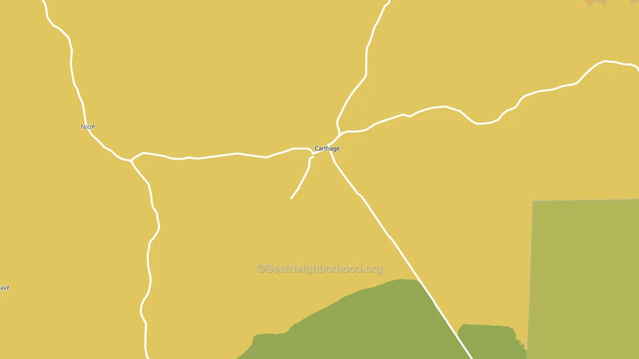 71725, AR block-group voter-turnout map
