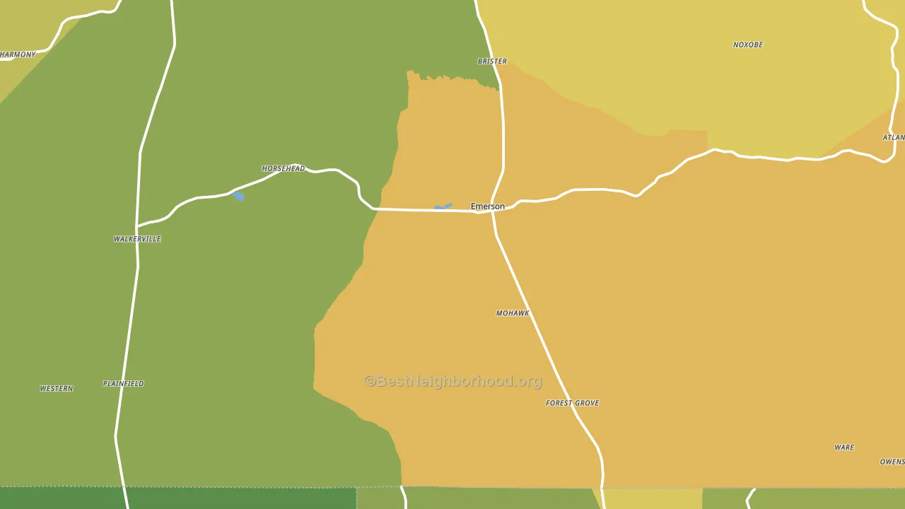 71740, AR block-group voter-turnout map