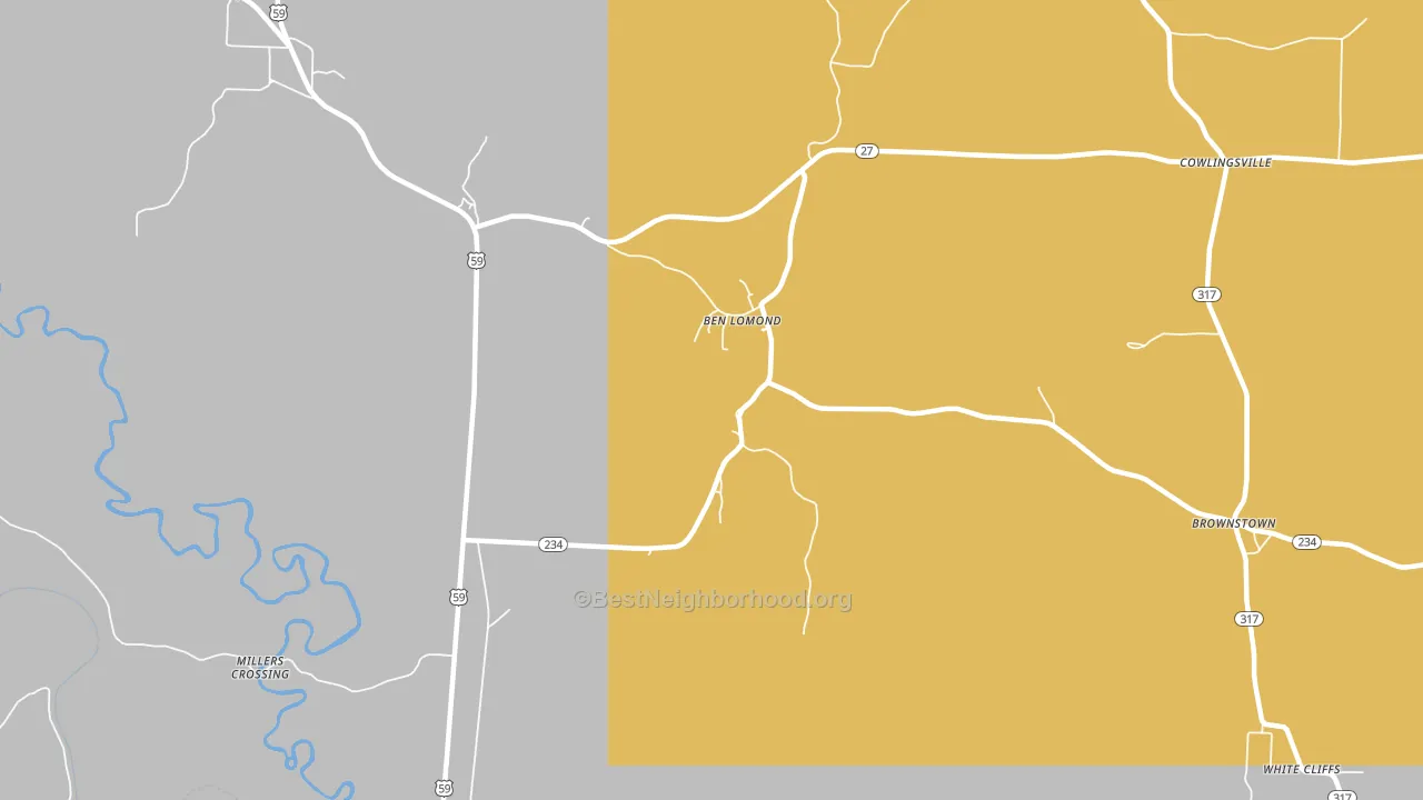 71823, AR block-group voter-turnout map