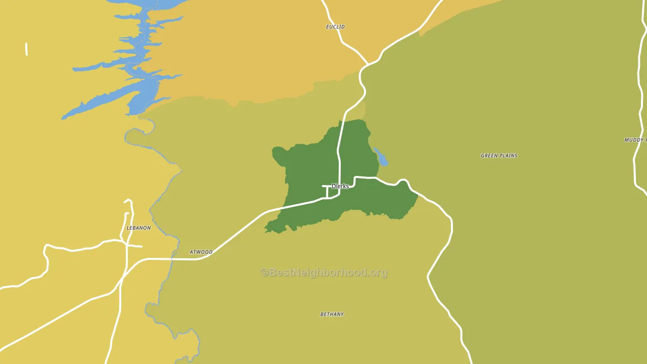 71833, AR block-group voter-turnout map