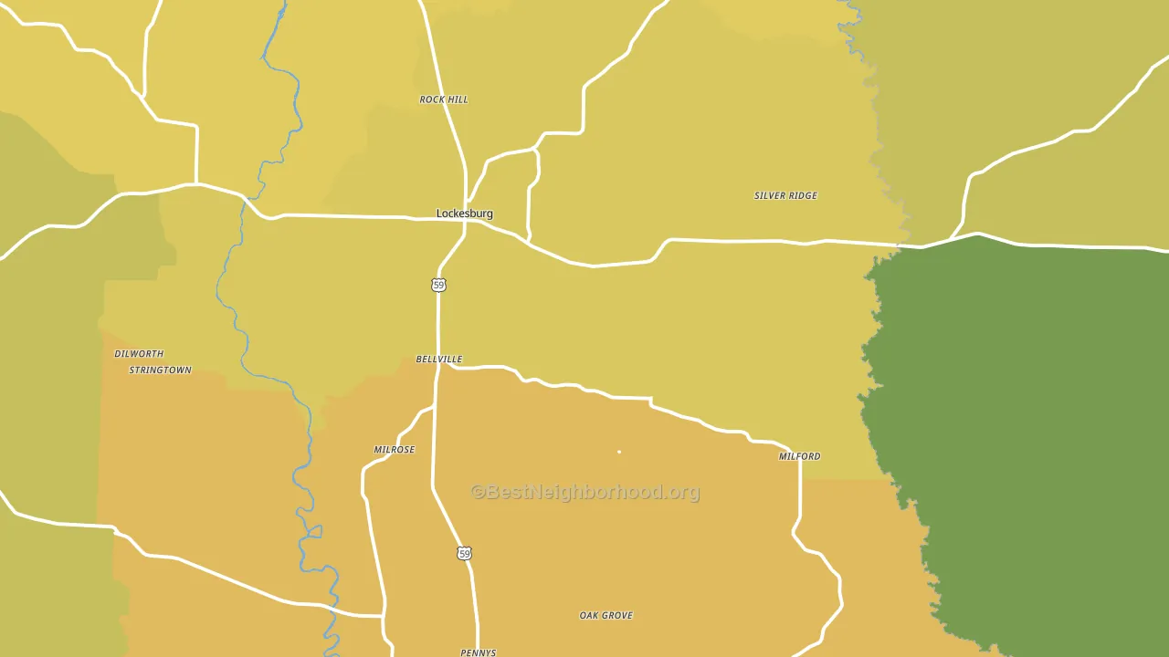 71846, AR block-group voter-turnout map