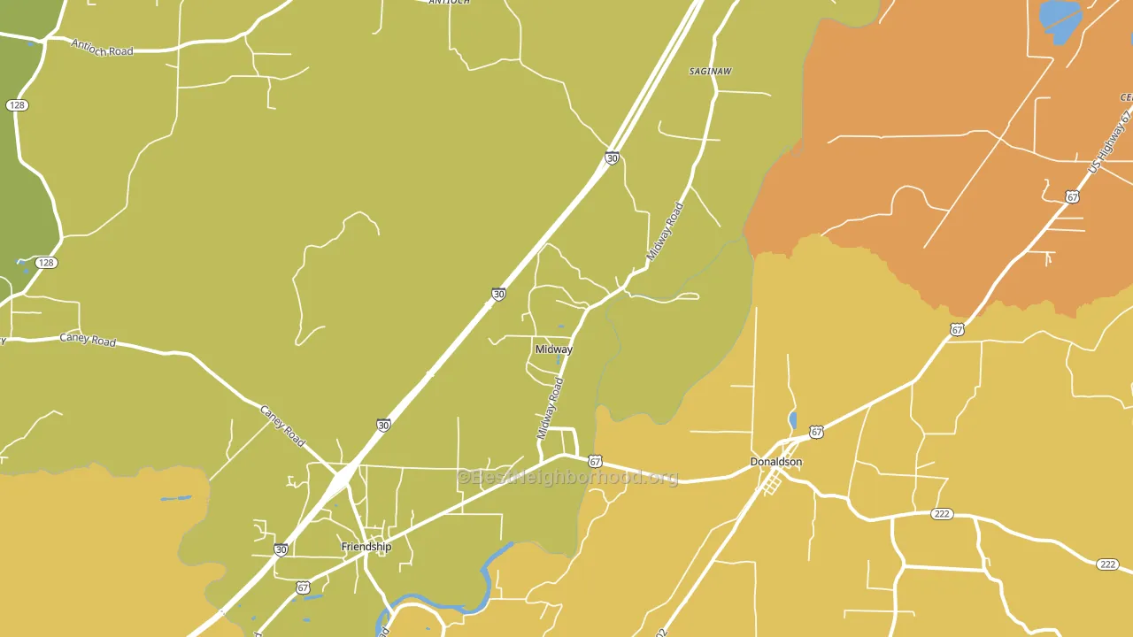 71941, AR block-group voter-turnout map