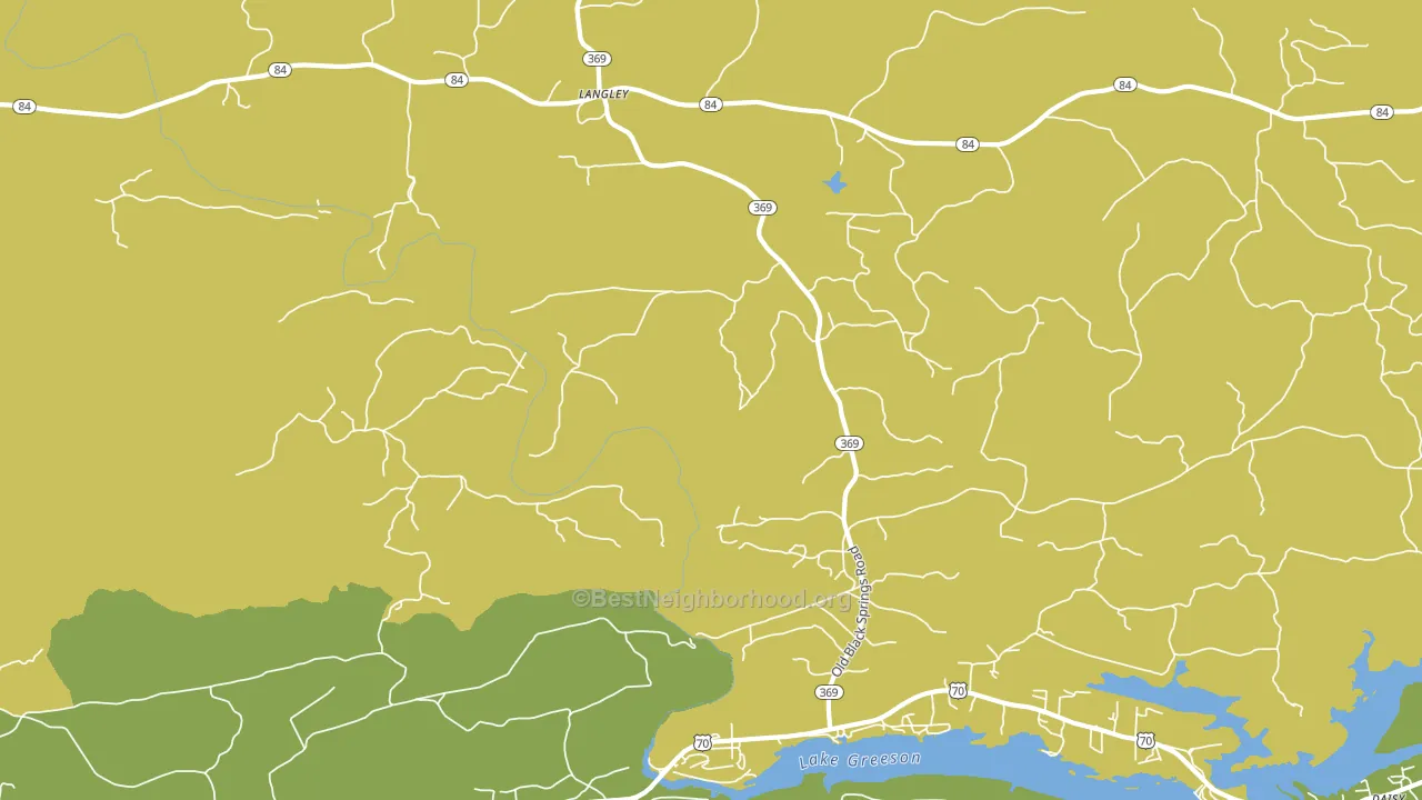 71952, AR block-group voter-turnout map