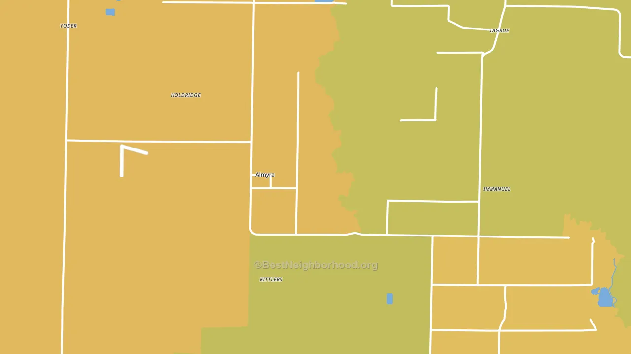 72003, AR block-group voter-turnout map