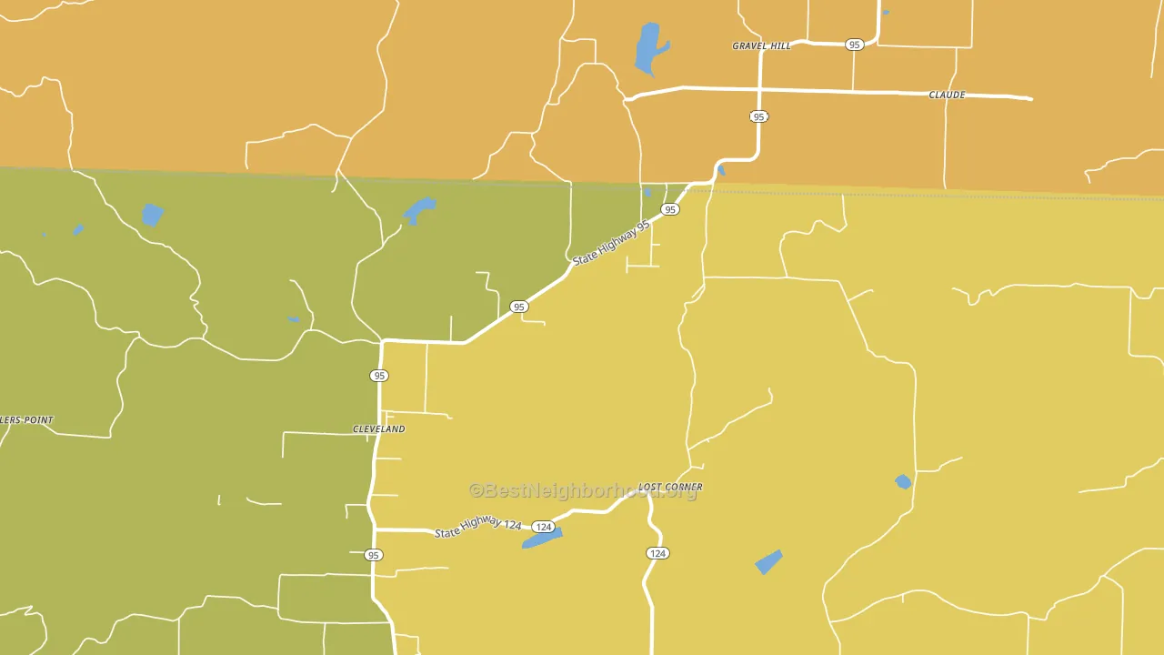 72030, AR block-group voter-turnout map
