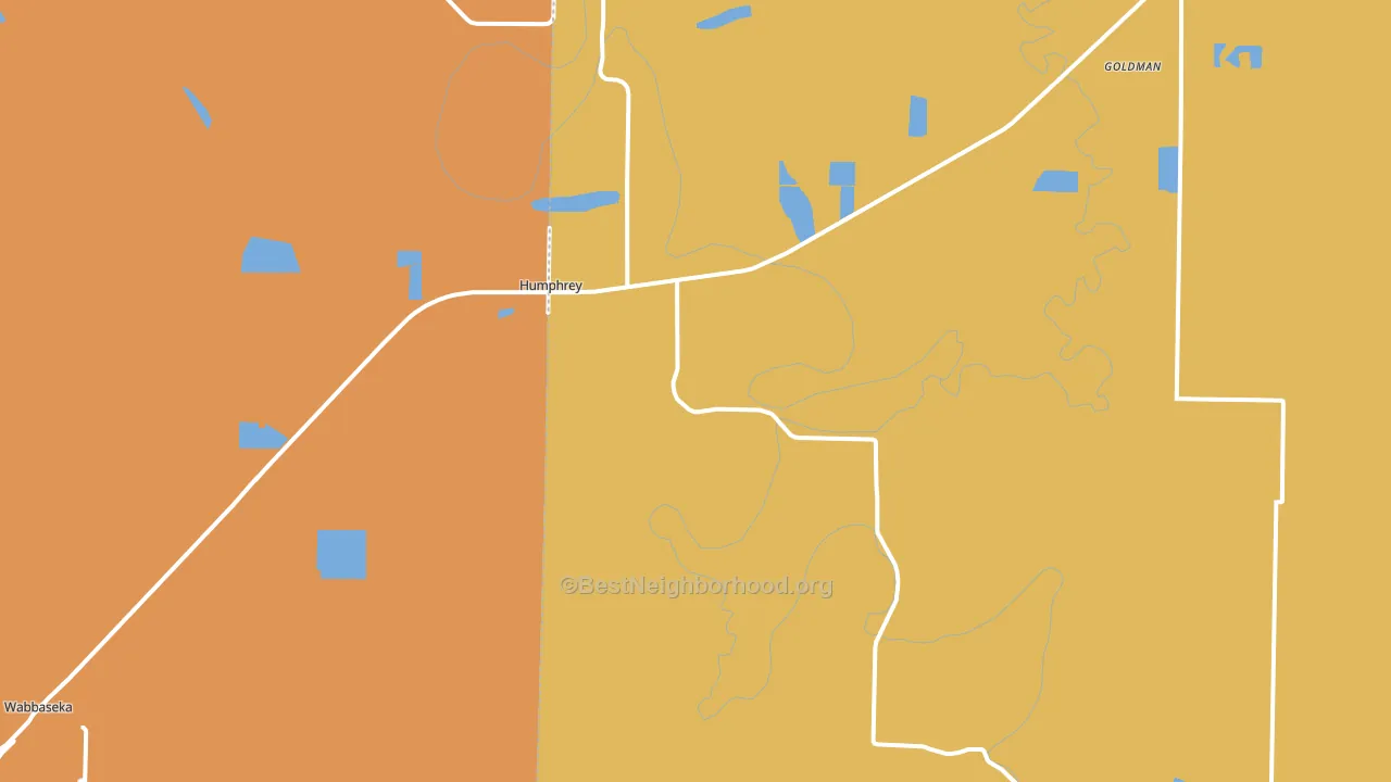 72073, AR block-group voter-turnout map