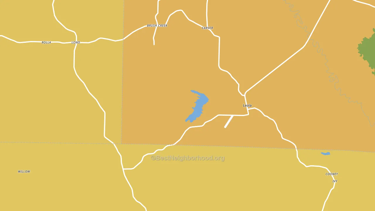 72084, AR block-group voter-turnout map