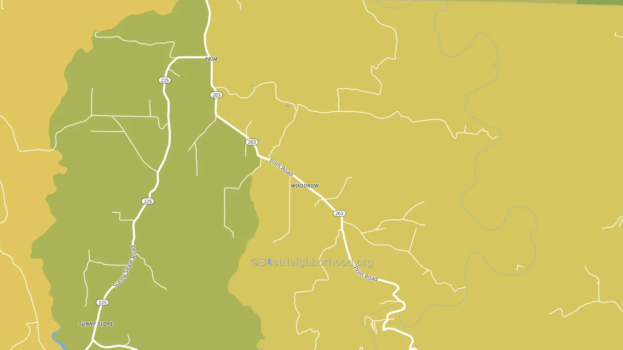 72130, AR block-group voter-turnout map