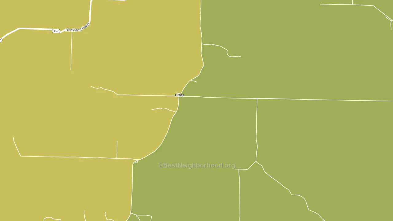 72165, AR block-group voter-turnout map