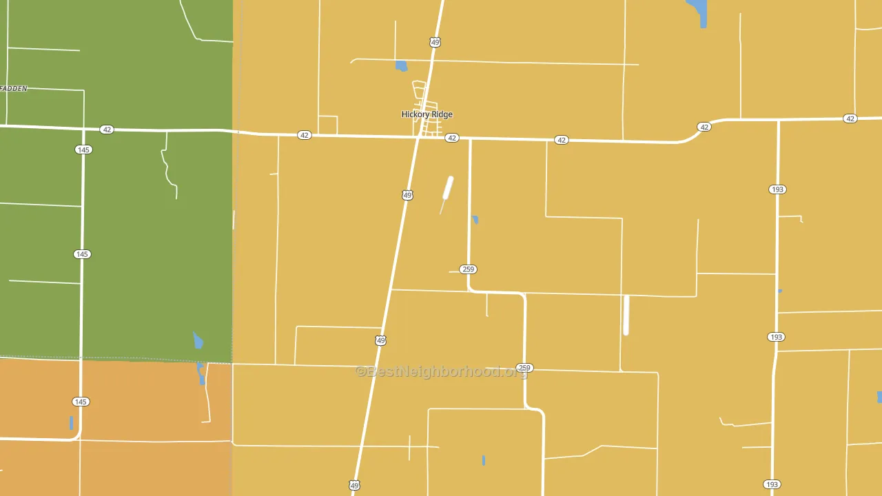 72347, AR block-group voter-turnout map