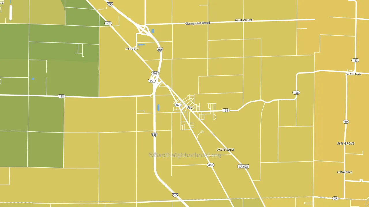 72411, AR block-group voter-turnout map