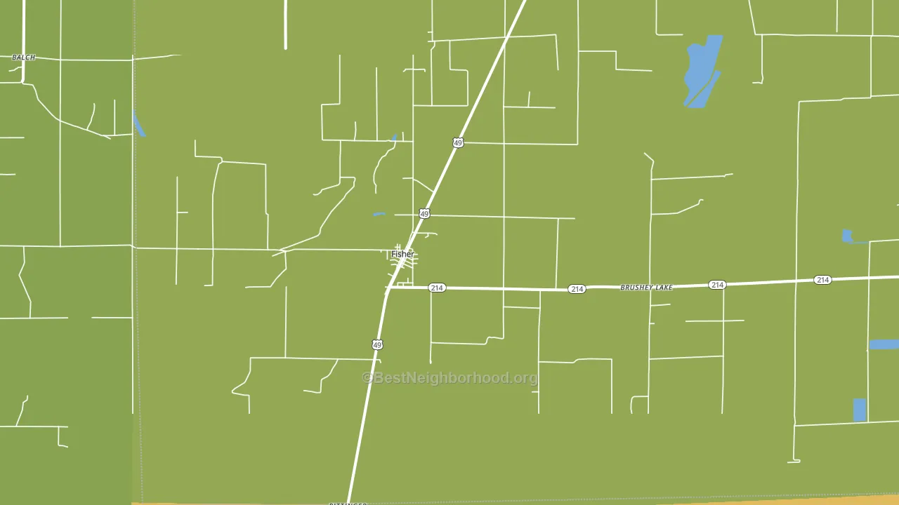 72429, AR block-group voter-turnout map