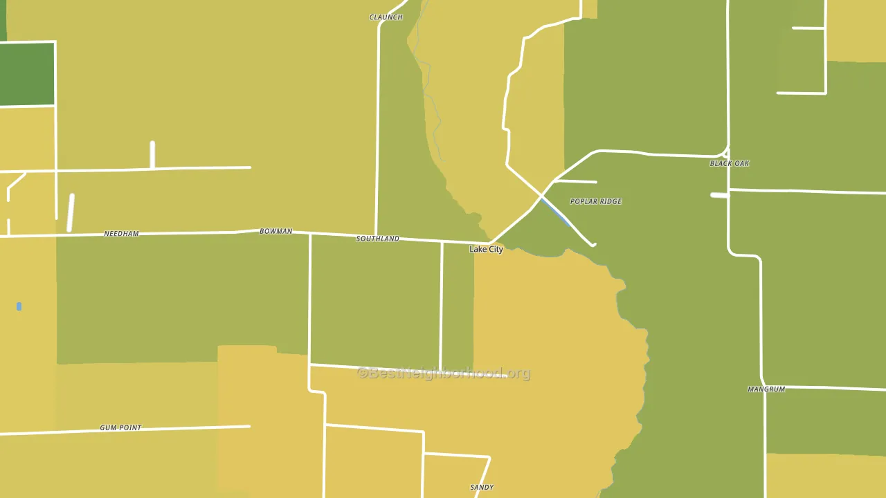 72437, AR block-group voter-turnout map