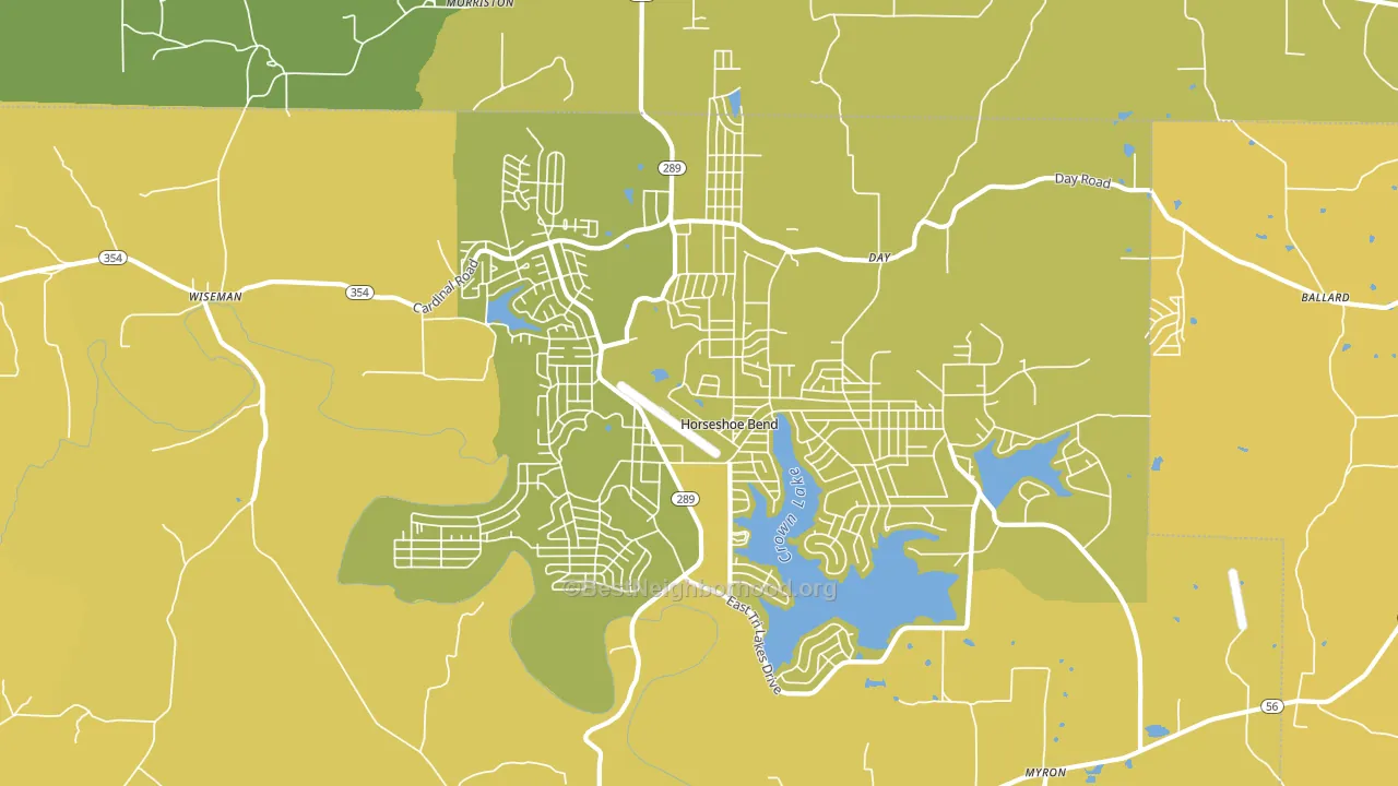 72512, AR block-group voter-turnout map