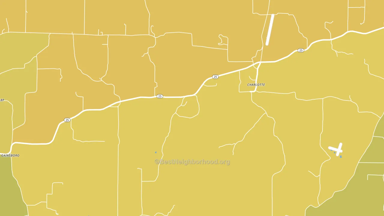 72522, AR block-group voter-turnout map